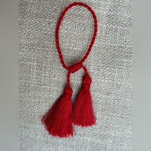 (Custom Listing) 3 Red Bracelets for Women Thread Adjustable